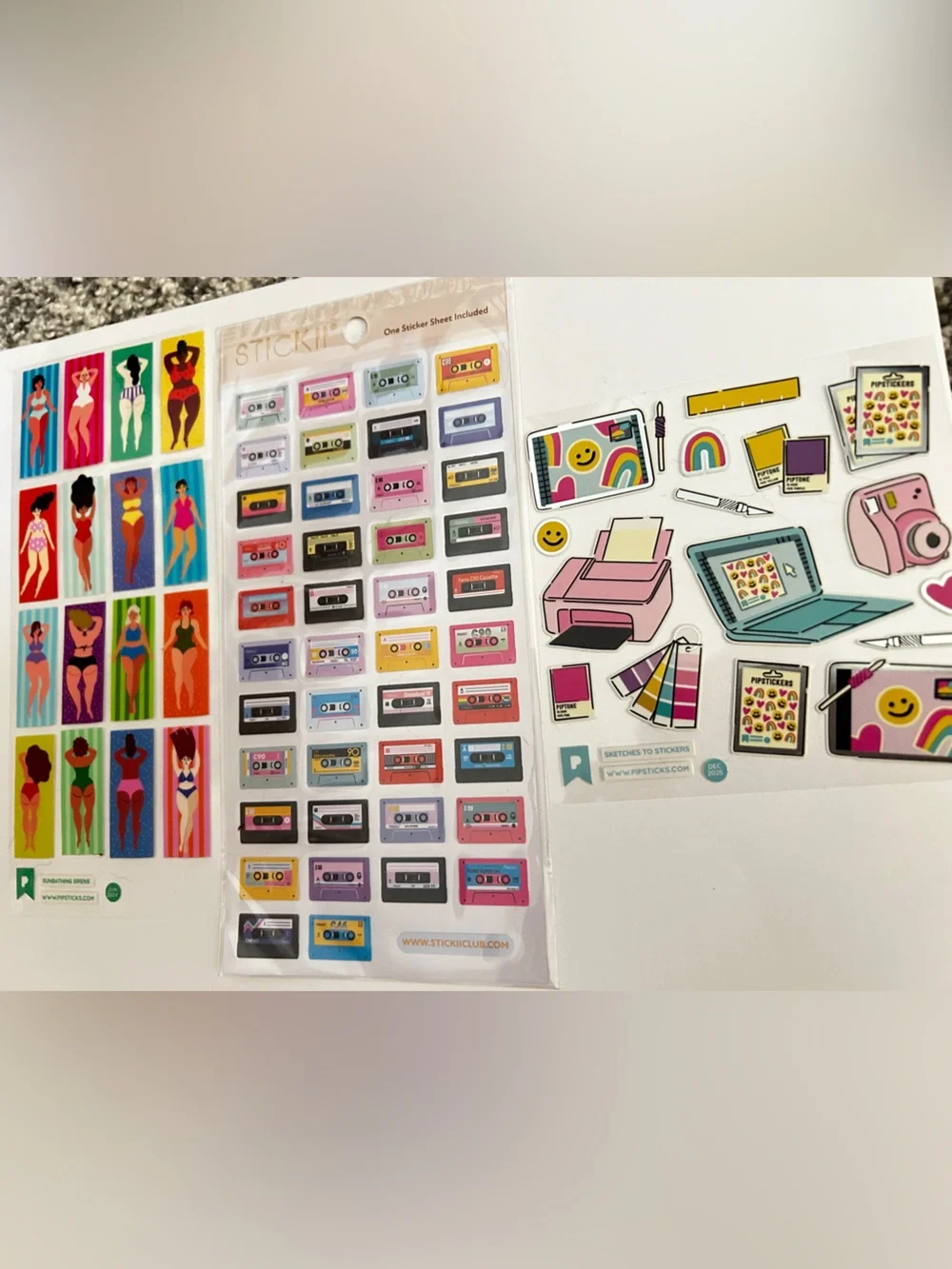 Cute Sticker Sheets